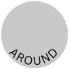 Silver Tiny Disc Add On - Around disc