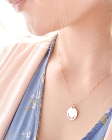 custom necklace for new mum