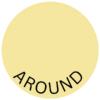 Gold Tiny Disc Add On - Around disc