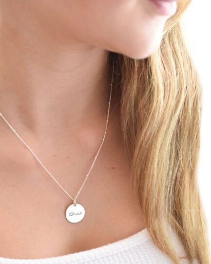 sterling custom hand stamped jewelry