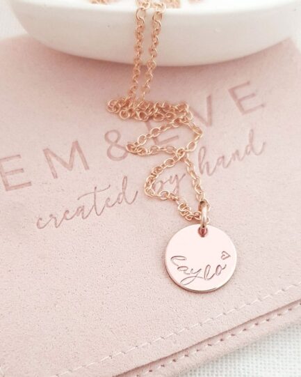 sentimental personalised jewellery