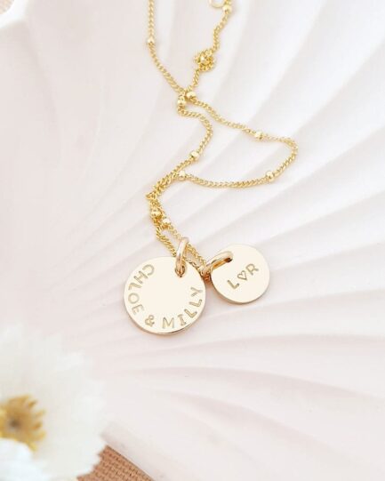 family name necklace
