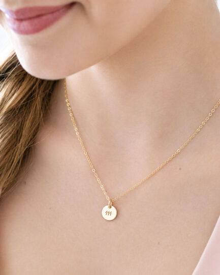 Gold Angel Number Necklace ANGEL NUMBER NECKLACES gold angel number pendant ladies