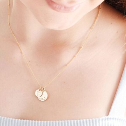 Gold Symbol Set DISC NECKLACES Gold Symbol Set DISC NECKLACES