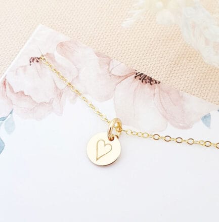 GOLD HEART PENDANT