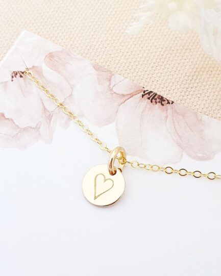 GOLD HEART PENDANT