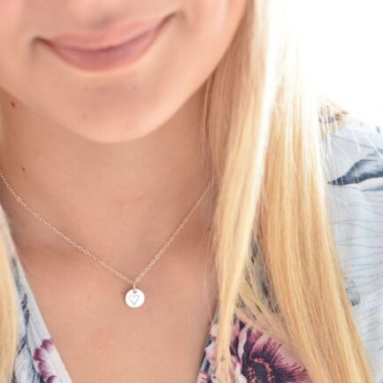 Silver Symbol Necklace PERSONALISED NECKLACES Silver Symbol Necklace PERSONALISED NECKLACES