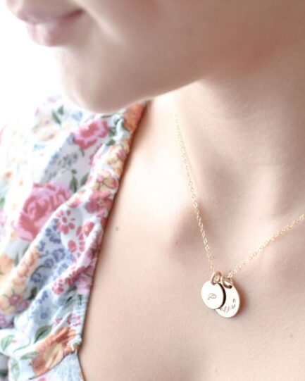 Gold Disc Set DISC NECKLACES