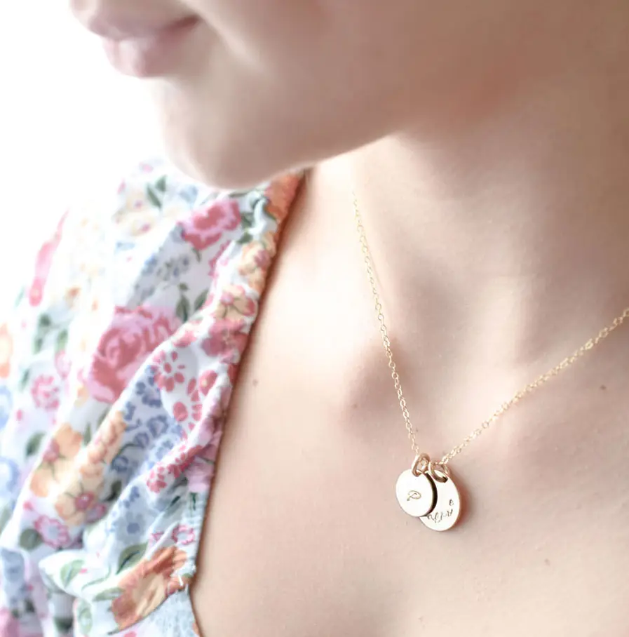 Gold Disc Set DISC NECKLACES