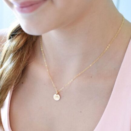 Gold Symbol Necklace DISC NECKLACES Gold Symbol Necklace DISC NECKLACES