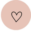 Rose Gold Personalised Earrings - Large symbol centered