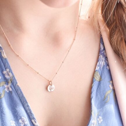 Rose Gold Symbol Necklace DISC NECKLACES Rose Gold Symbol Necklace DISC NECKLACES