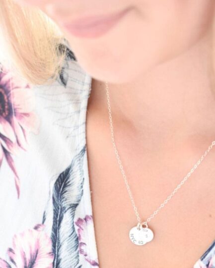 Silver Symbol Set DISC NECKLACES