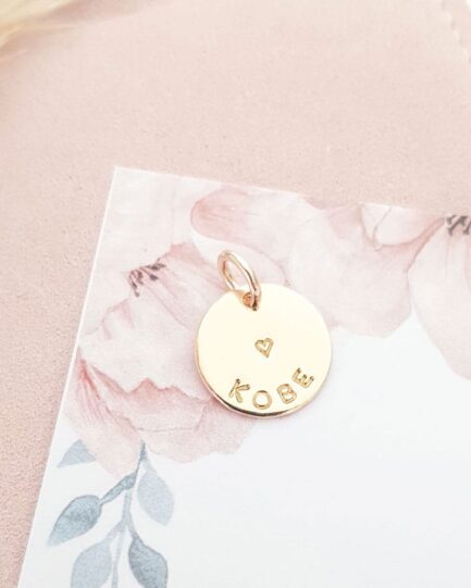Gold Tiny Disc Add On ADD ON DISCS gold fill additional disc
