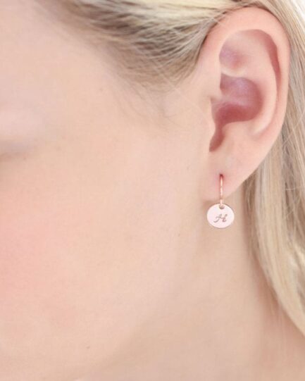 Rose Gold Personalised Earrings EARRINGS