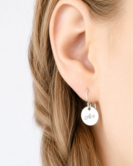 sterling silver drop earrings