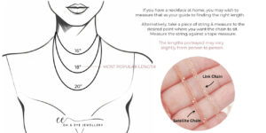 CHAIN LENGTHS SIZE GUIDE CHAIN LENGTHS