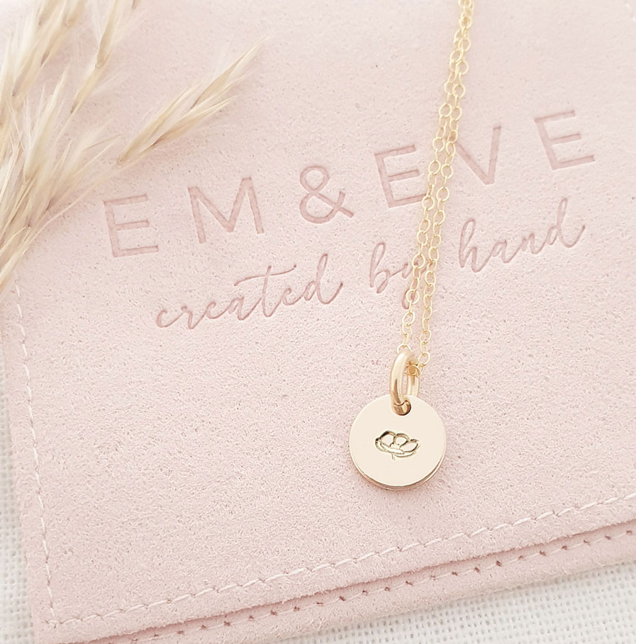 Gold Birth Flower Pendant Birth Flowers Gold Birth Flower Pendant Birth Flowers